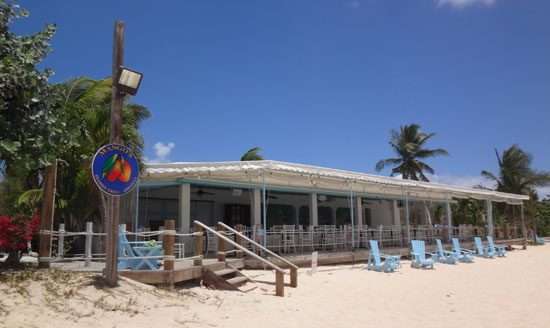 the lovely mangos restaurant on barnes bay