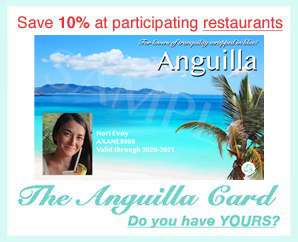 anguilla card restaurants