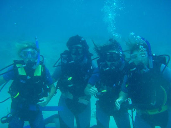 Anguilla diving, open water certification