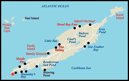 Anguilla Map Sherricks