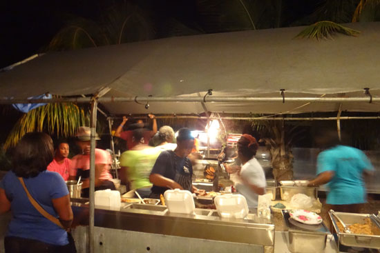 B&D BBQ tent in anguilla