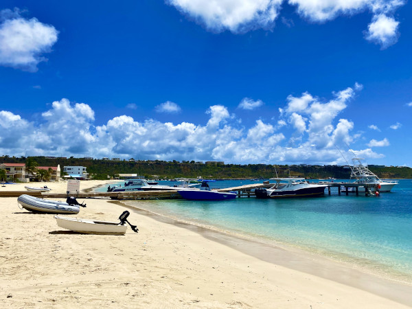  fishing boats at Sandy Ground 