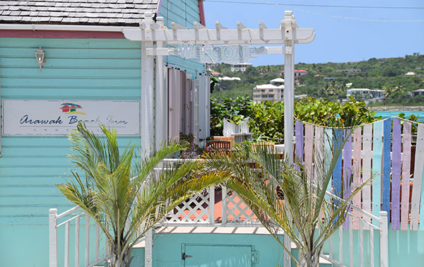 entrance to arawak beach inn