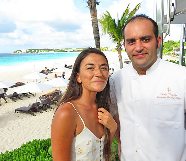 chef eddy dhenin of four seasons anguilla