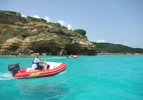 more of long bay from the sea in anguilla