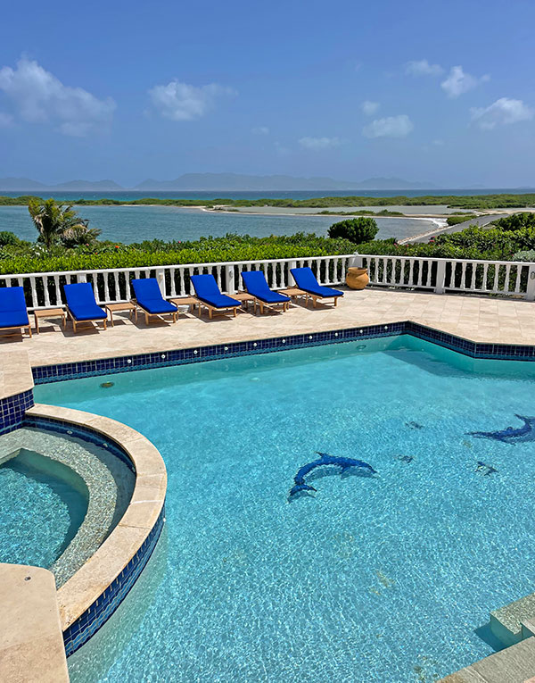 villa Infinity pool