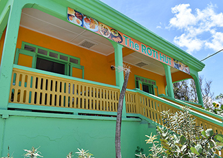 anguilla restaurants roti hut