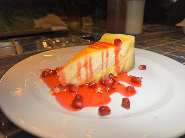 mango cheesecake