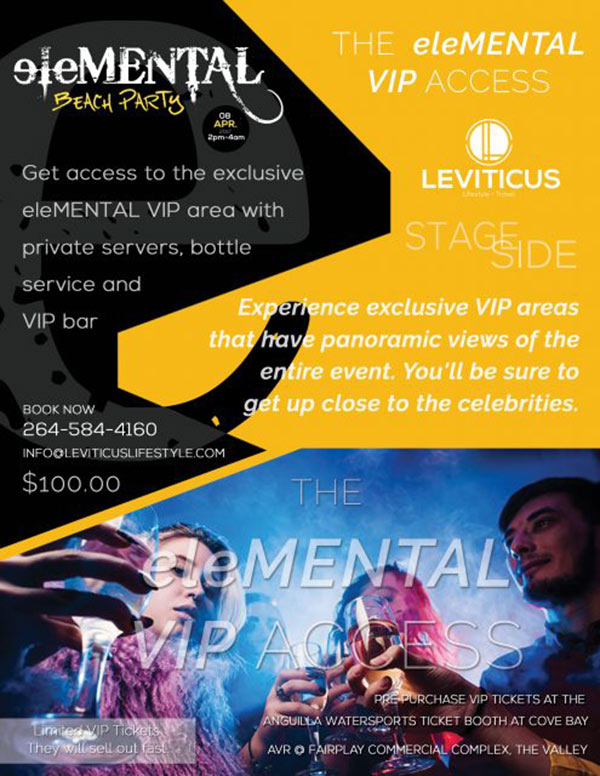 vip access at elemental