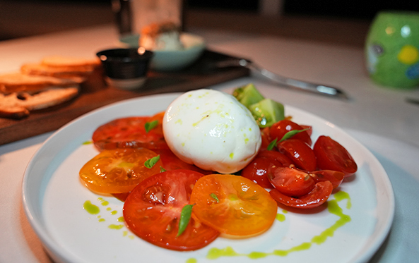 Burrata Caprese  at Cips At Belmond Cap Juluca