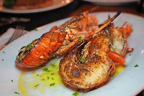 Grilled Anguillian Lobster