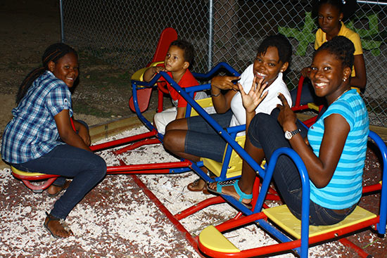 Playground At Tropical Treats Fun House Anguilla
