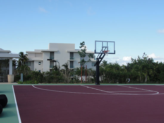 Viceroy Anguilla, sports complex, basketball court, NBA